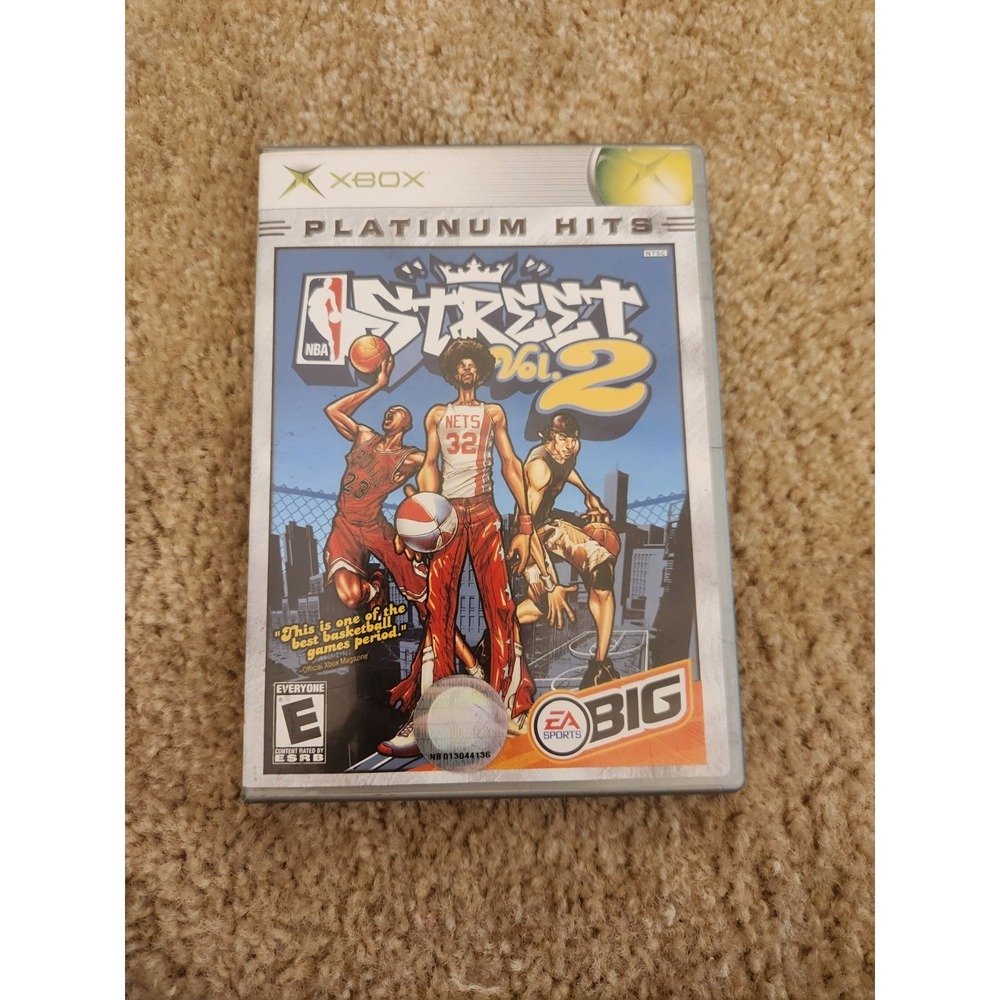 Xbox Nba Street Vol 2 CIB Untested